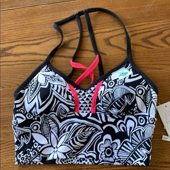 NWT Trina‎ Turk Recreation Pop Tropics Crop Bra - Picture 4 of 8